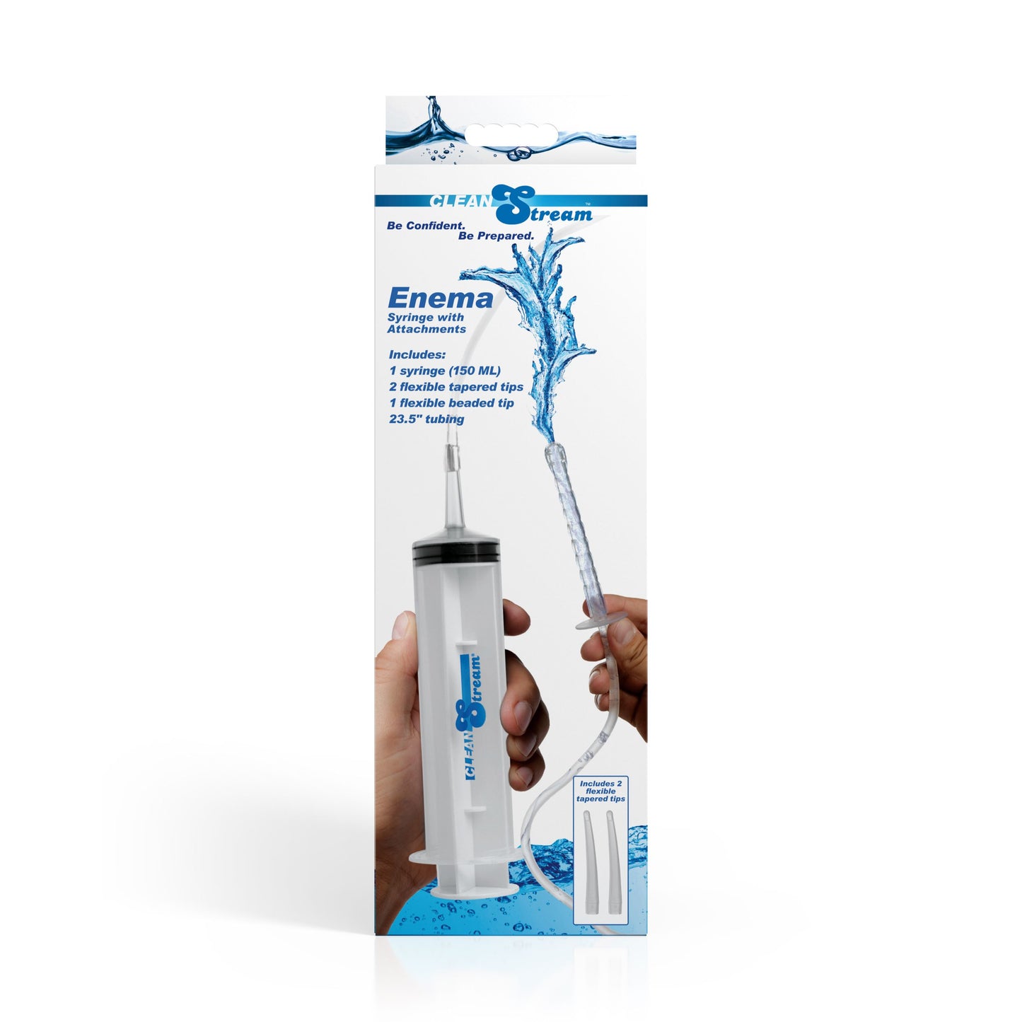 XR Brands - Enema Syringe with Attachments - 150 ml – Anal Douche