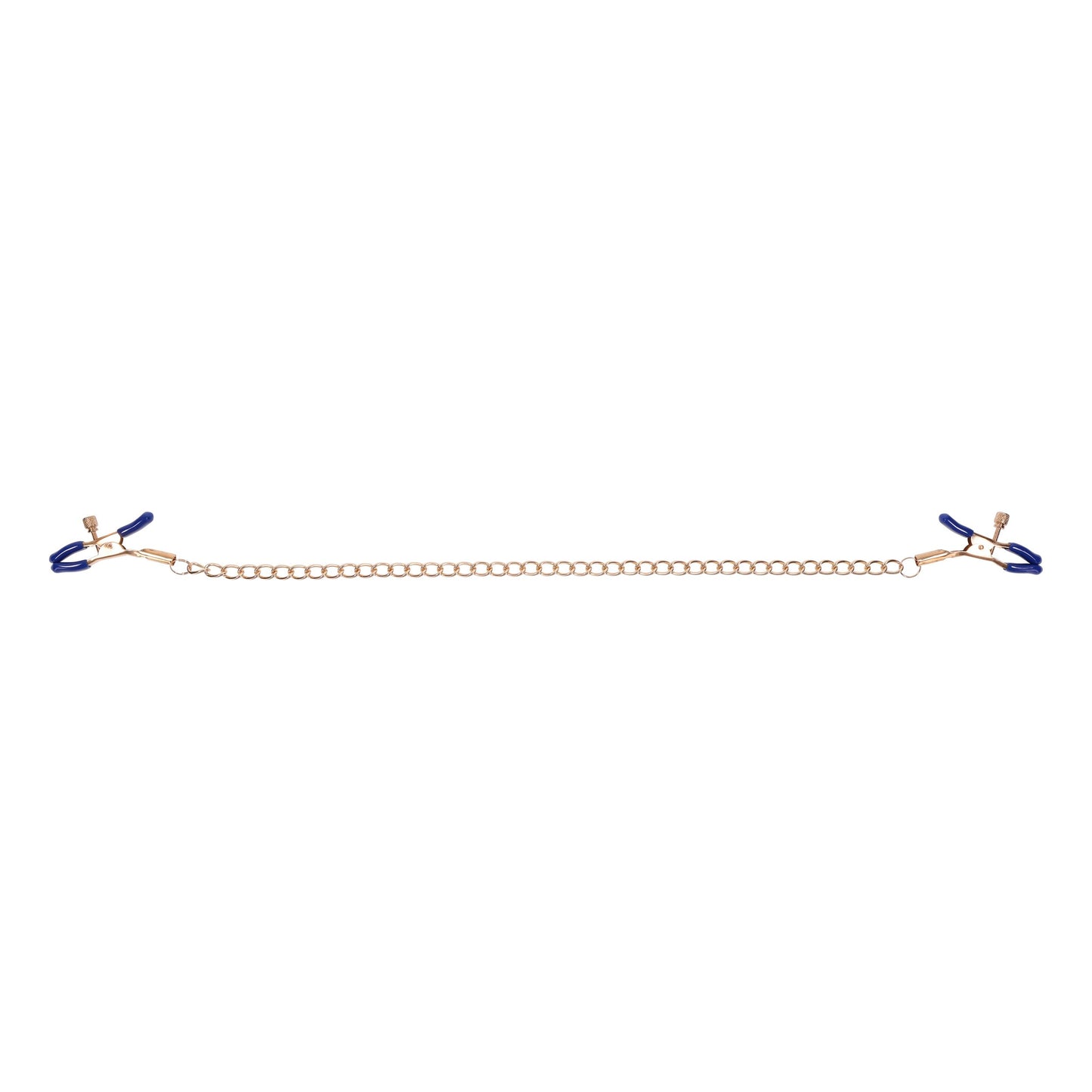 Cougar Nipple Clamps with Chain - Gold – Adjustable Nipple Clamps