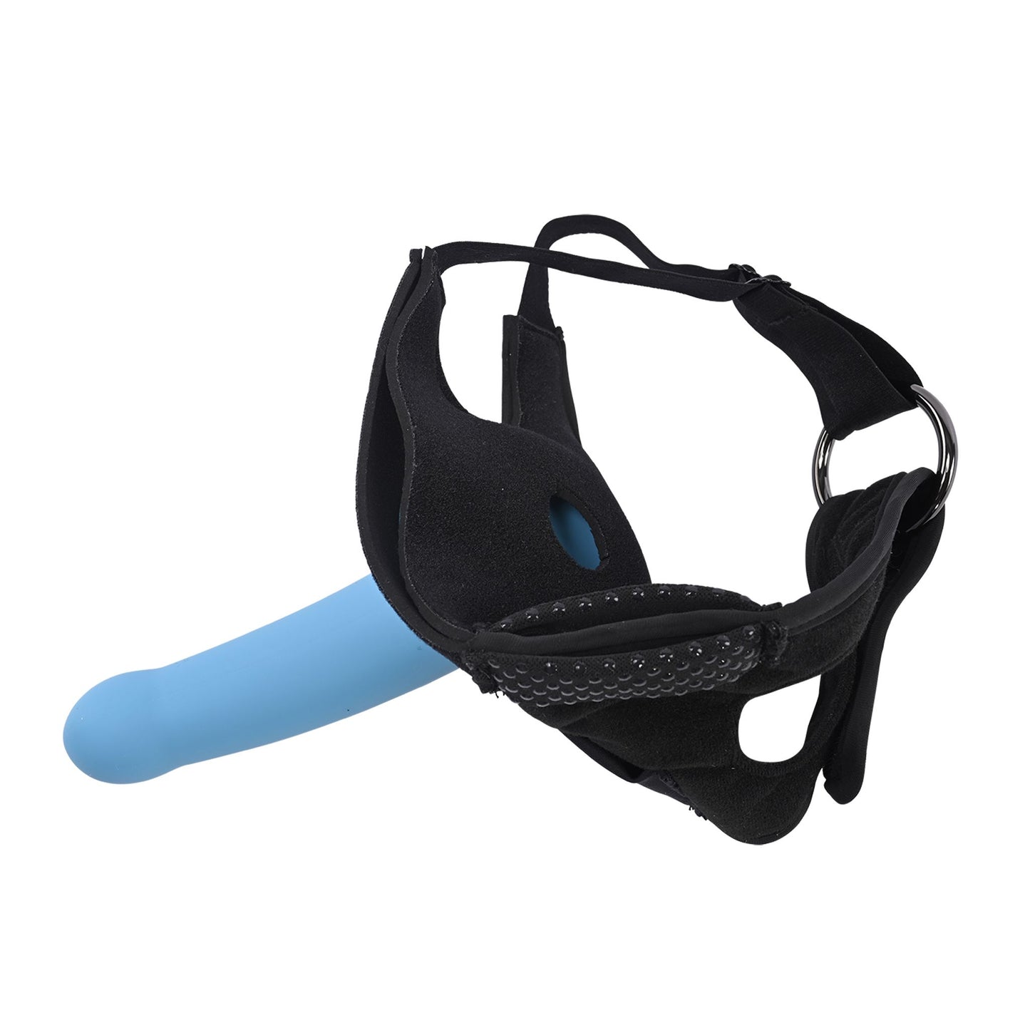 Sportsheets - Pivot 2 in 1 Forced-O Strap - Black – Strap on Dildo