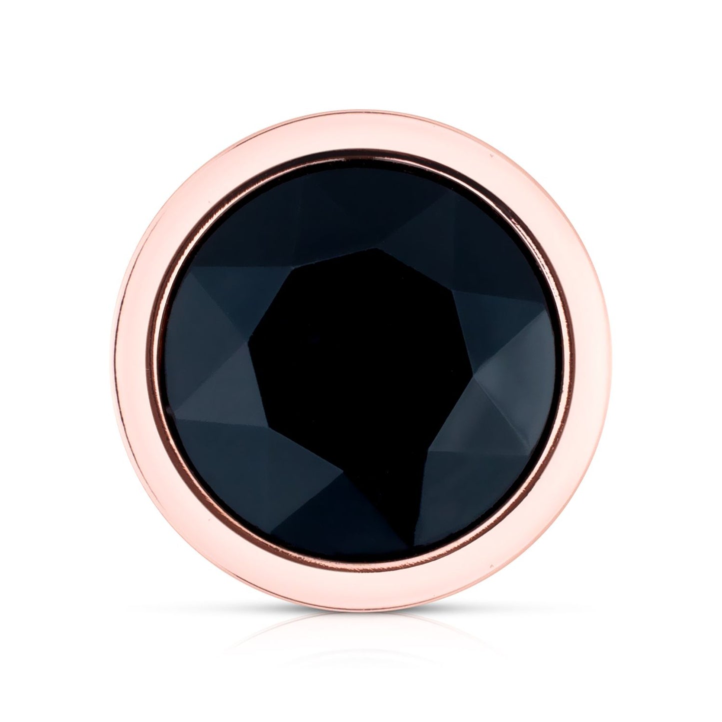 Rosy Gold - Metal Butt Plug Set 3 Pieces - Rose Gold – Silicone Butt Plug