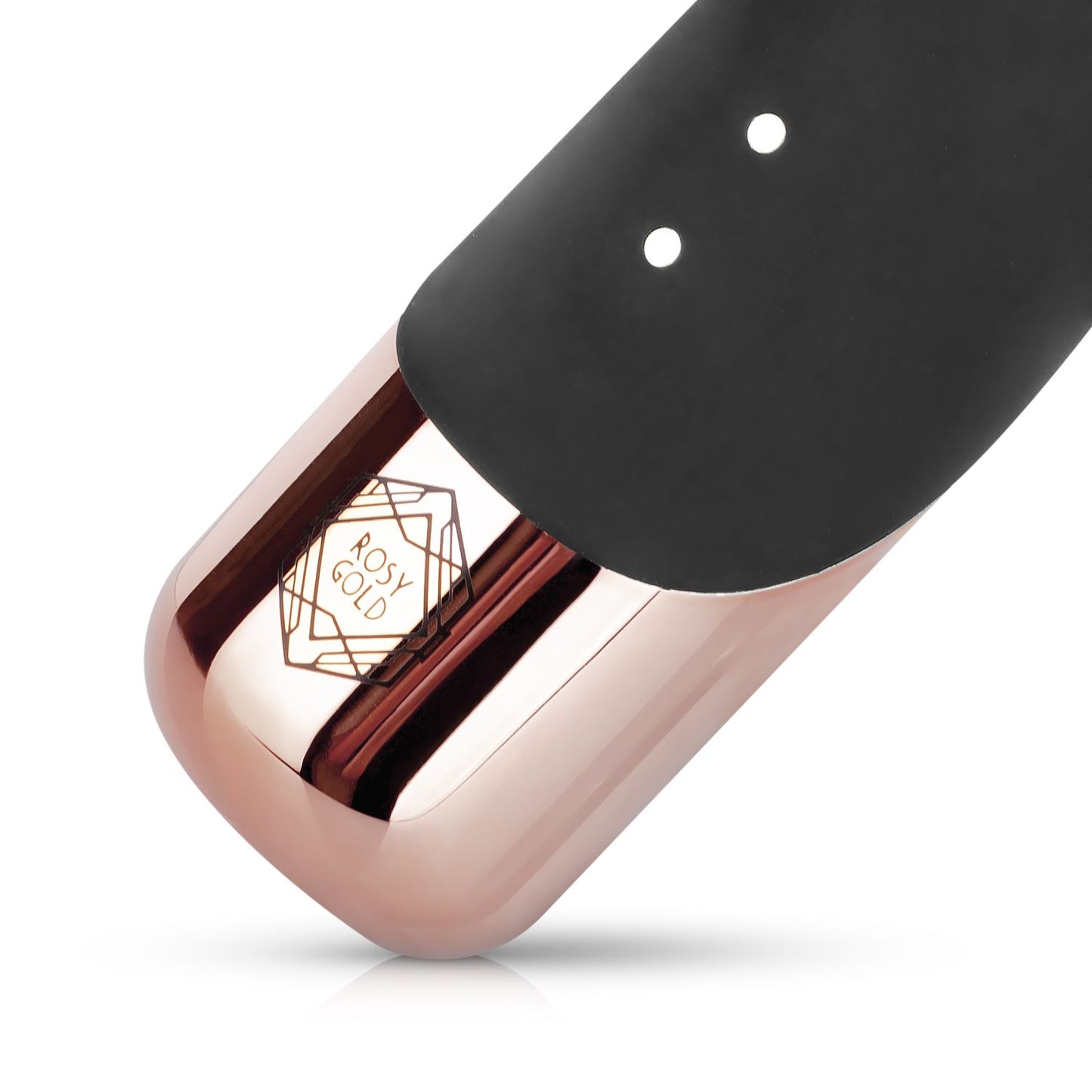 Rosy Gold - Rabbit Vibrator with thrusting function - Black – Thrusting Rabbit Vibrator