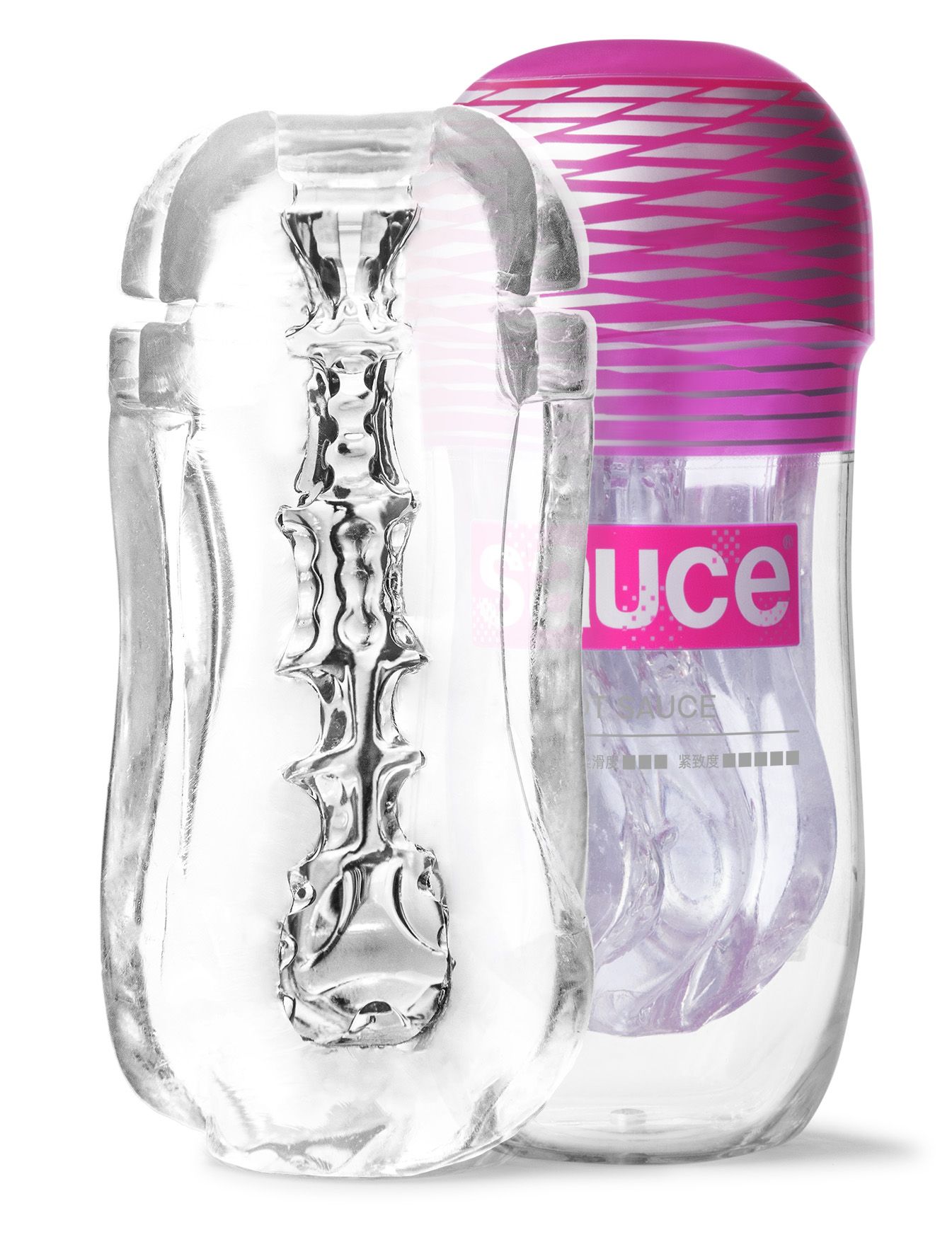 Pink Sauce Hot Sauce Masturbation Cup masturbator