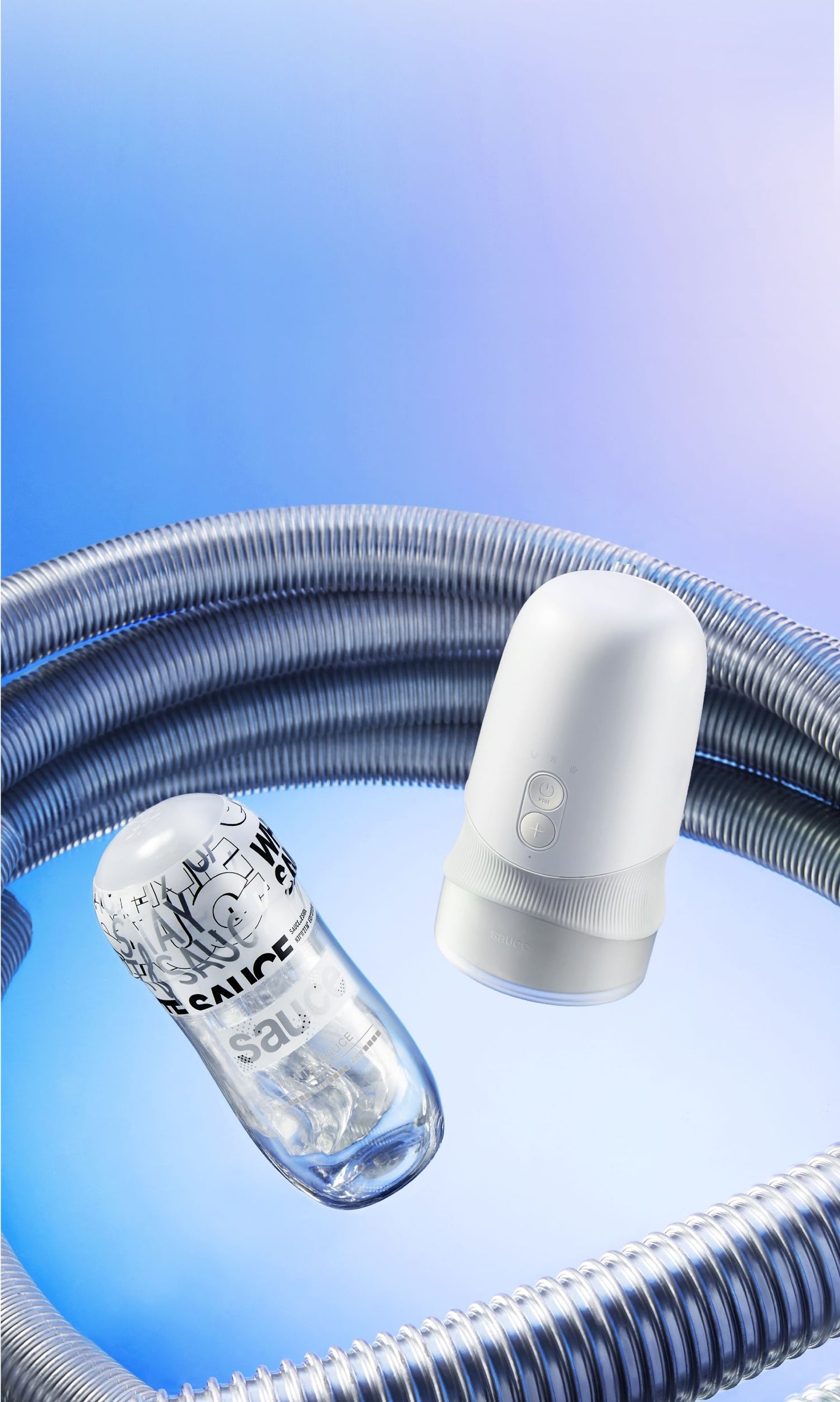 Sauce - Extra Sauce Automatic Masturbator - White – Rechargeable Automatic Masturbator