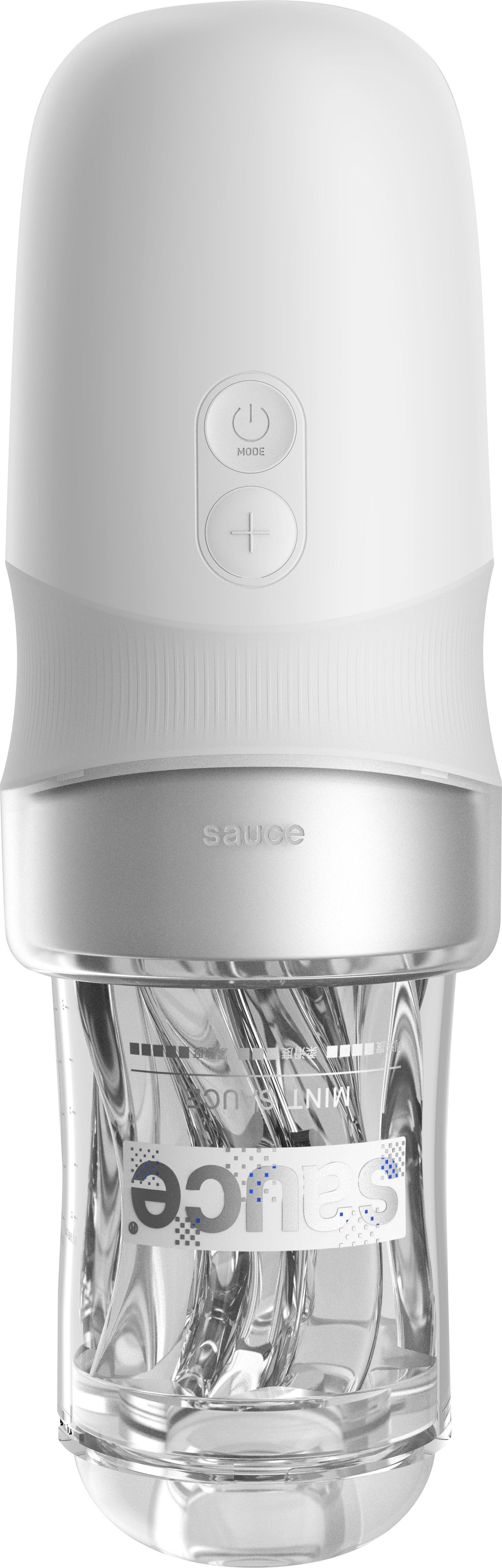 Sauce - Extra Sauce Automatic Masturbator - White – Rechargeable Automatic Masturbator