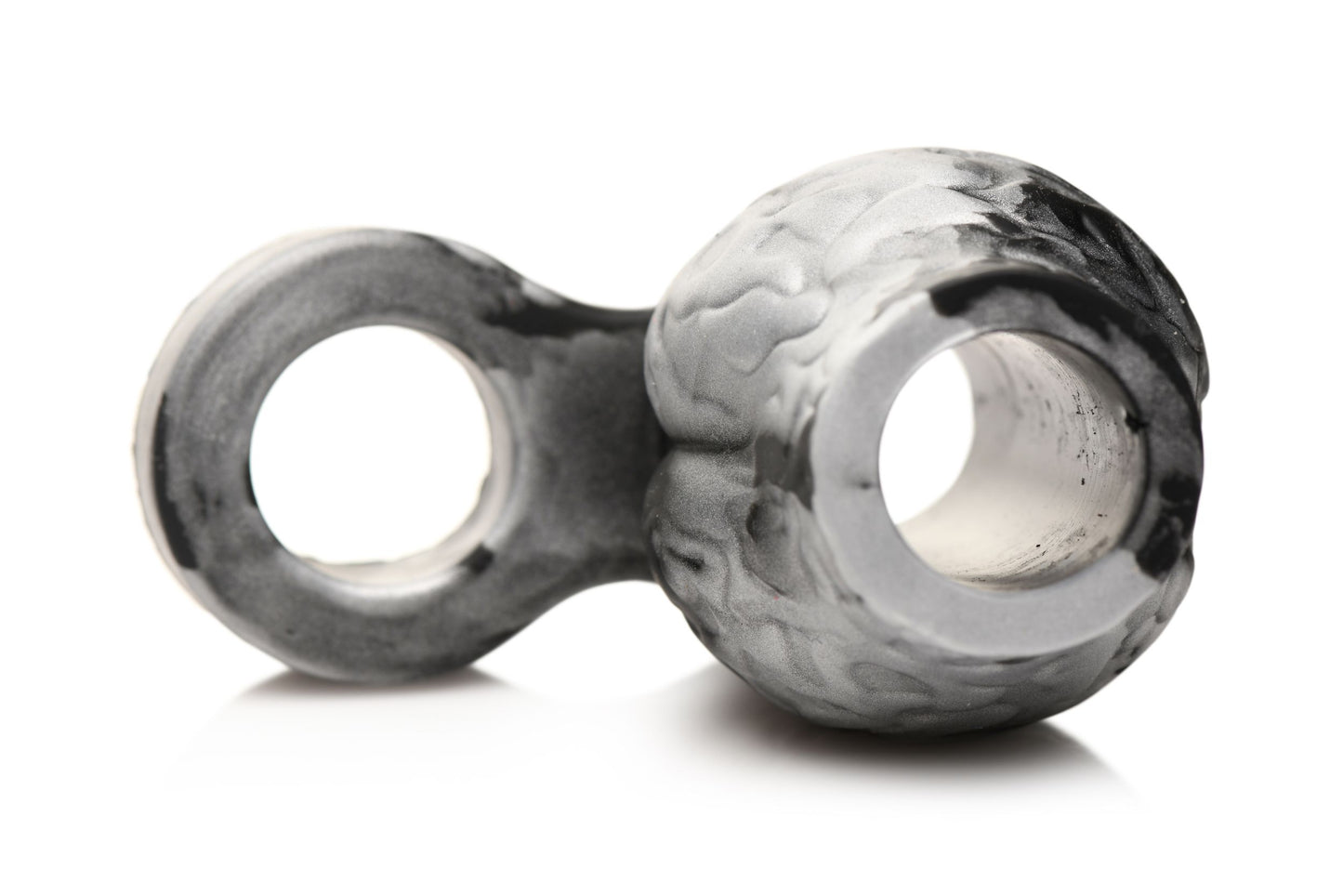 XR Brands - Night Prowler Ball Stretcher - Gray – Silicone Ball Stretcher