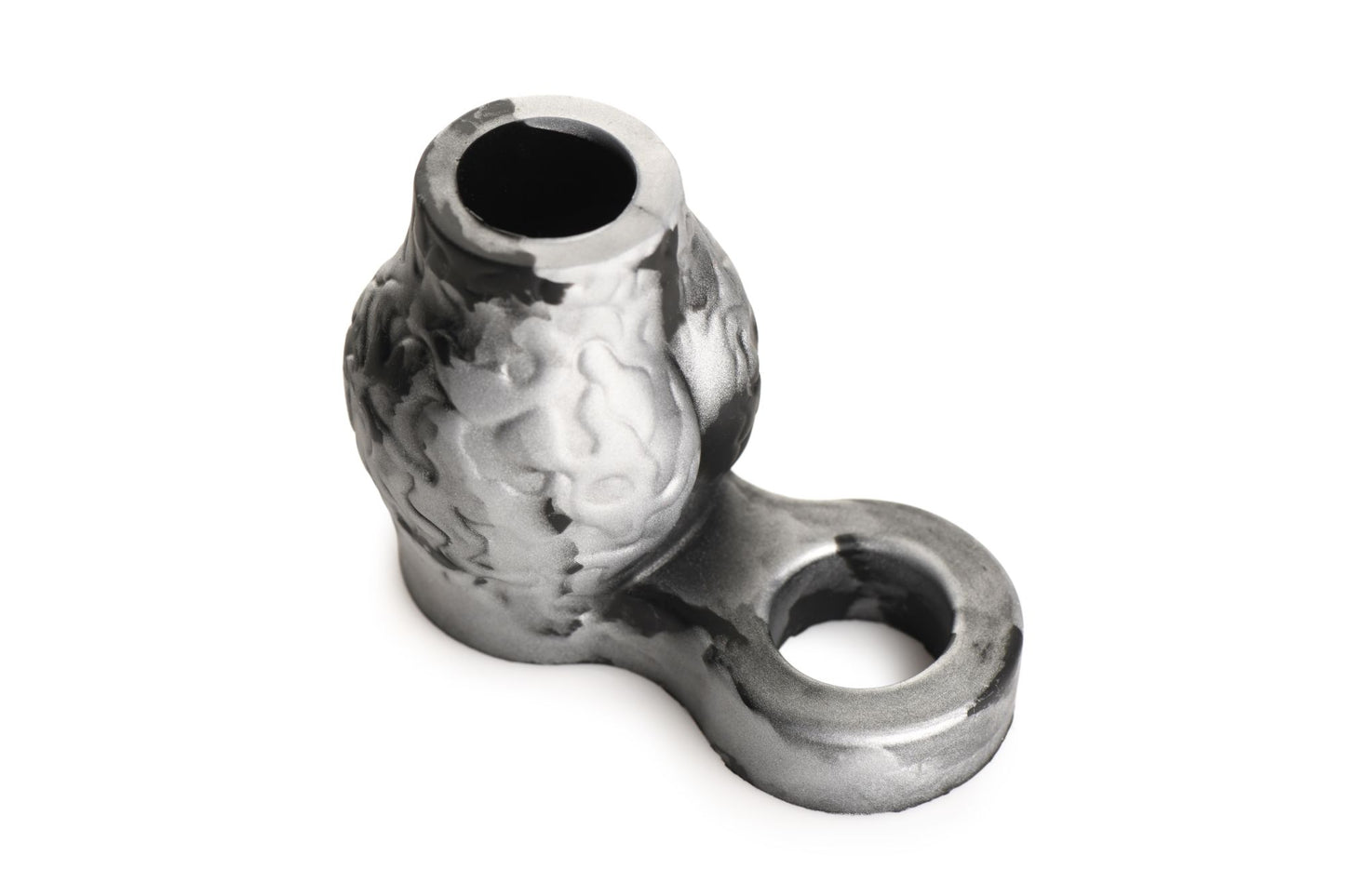 XR Brands - Night Prowler Ball Stretcher - Gray – Silicone Ball Stretcher