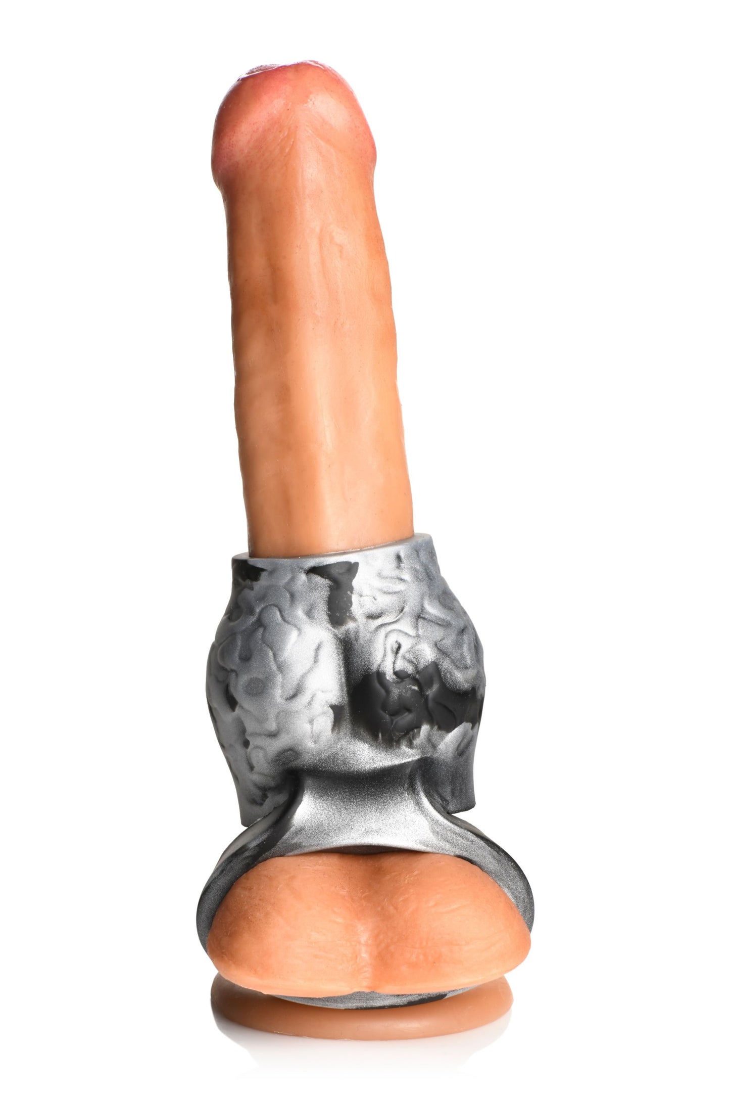 XR Brands - Night Prowler Ball Stretcher - Gray – Silicone Ball Stretcher