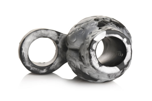 XR Brands - Night Prowler Ball Stretcher - Gray – Silicone Ball Stretcher