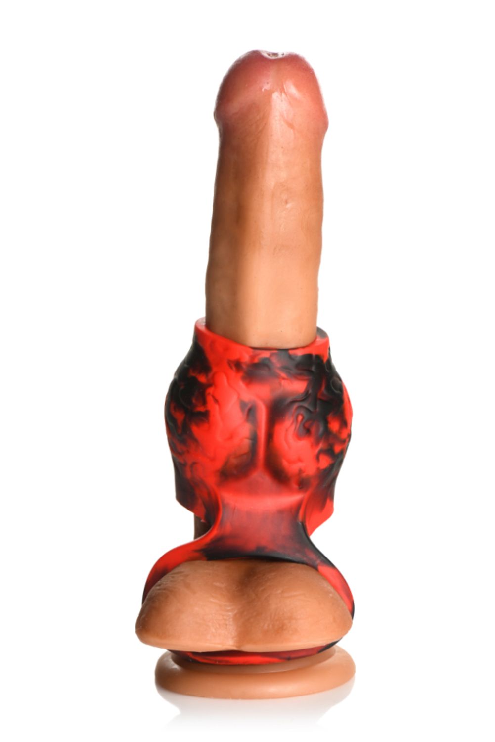 Creature Cocks - Hell Hound Ballstretcher - Red – Ball Stretcher