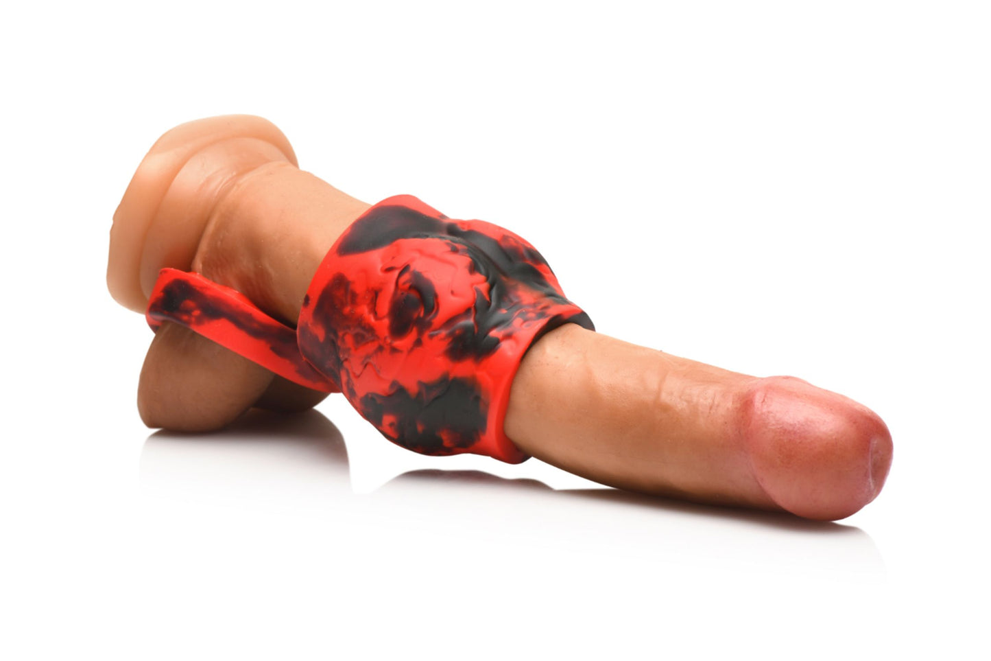 Creature Cocks - Hell Hound Ballstretcher - Red – Ball Stretcher