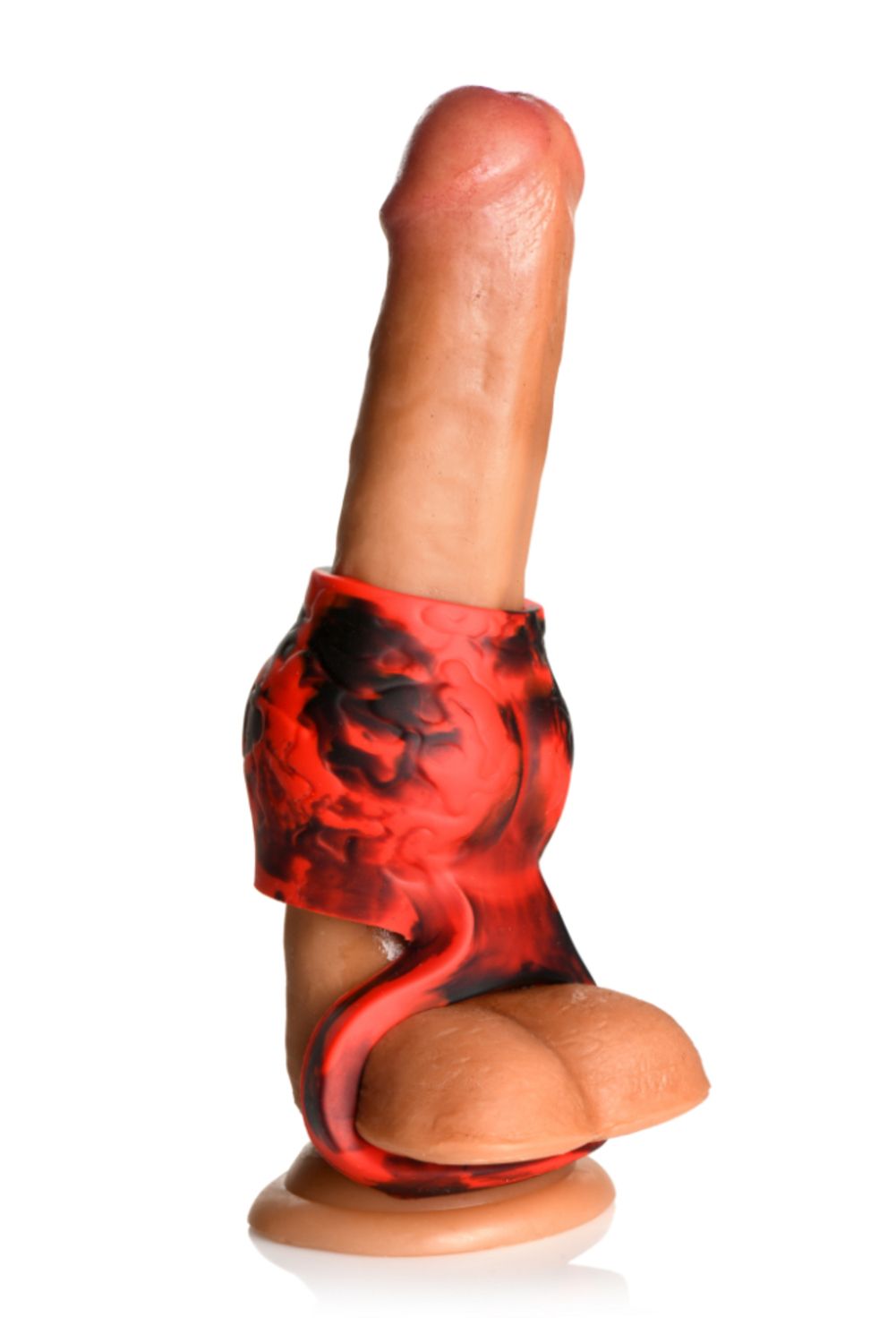 Creature Cocks - Hell Hound Ballstretcher - Red – Ball Stretcher