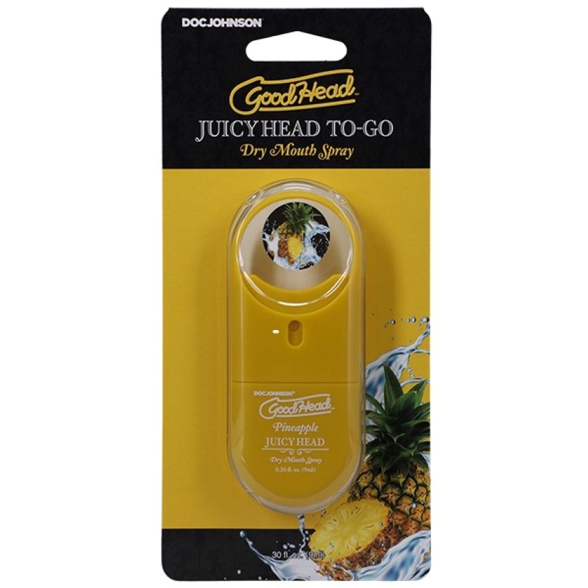 Doc Johnson - GoodHead Juicy Head Dry Mouth Spray ToGo - Pineapple - 9 ml