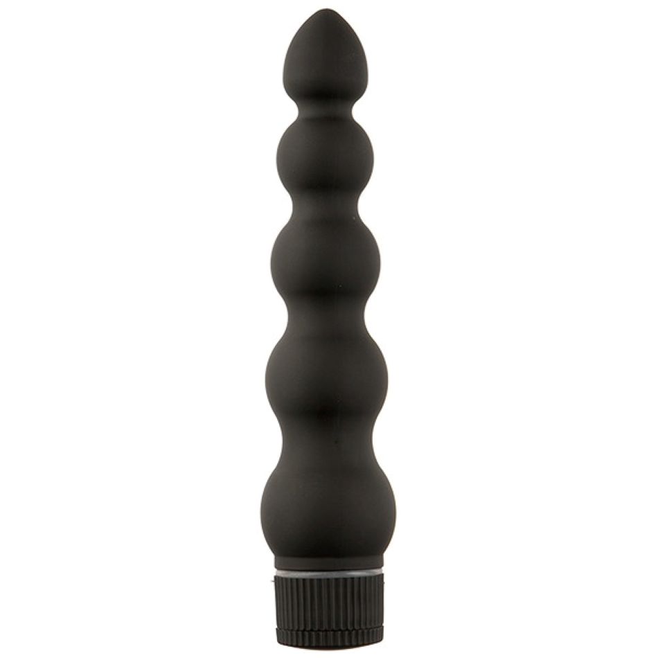 Doc Johnson - Black Magic Ribbed Vibe Vibrator - Black – Waterproof Vibrator