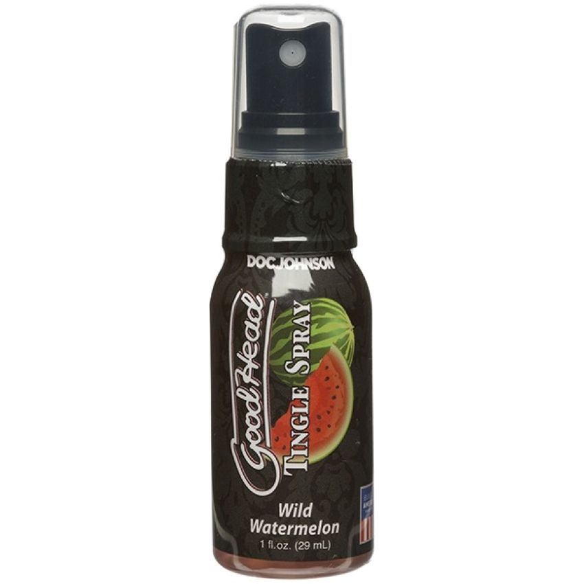 Doc Johnson GoodHead Tingle Spray Watermelon 29 ml lubricant bottle