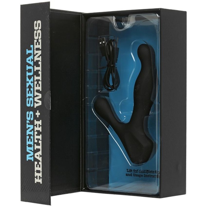 Doc Johnson - OptiMALE Rimming P-Massager - Black – Prostate Vibrator