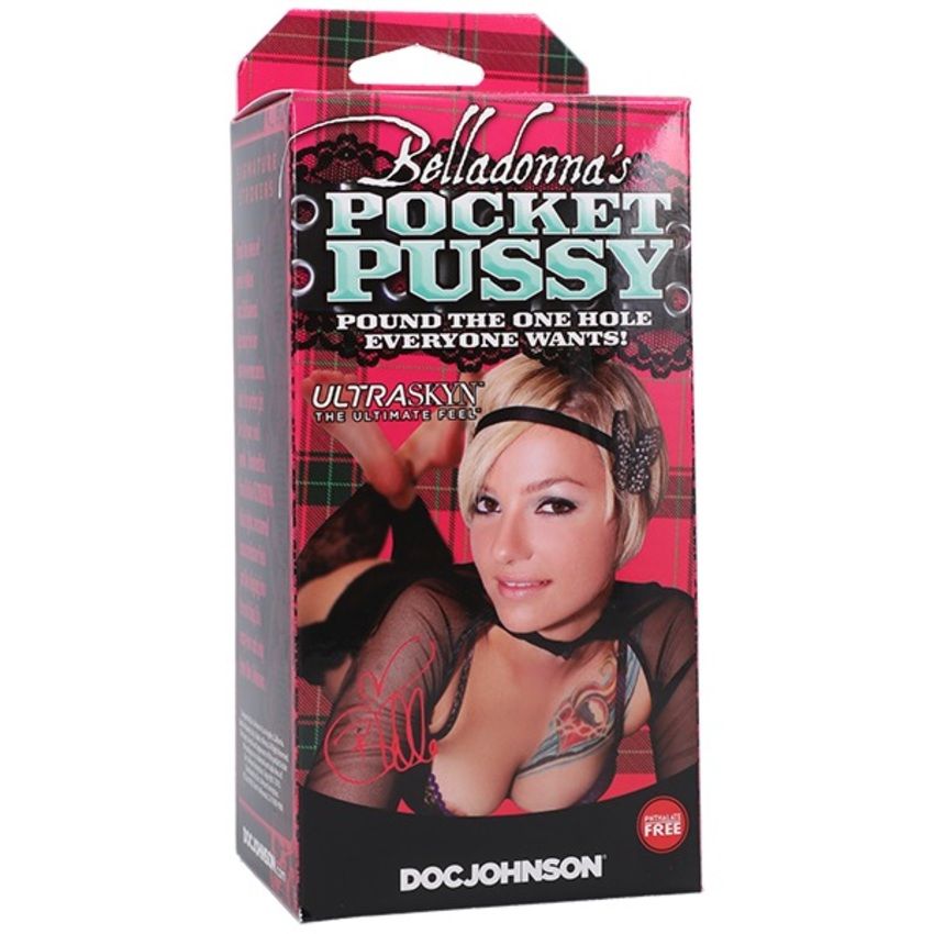 Doc Johnson - Signature Strokers Belladonna – Pocket Pussy