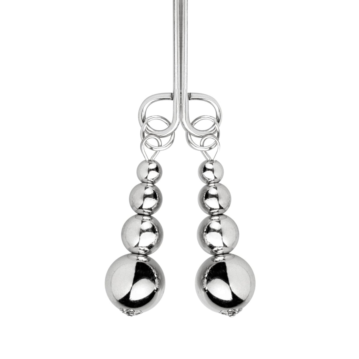 Bedroom Fantasies - Nipple and Clitoris Clamps - Silver