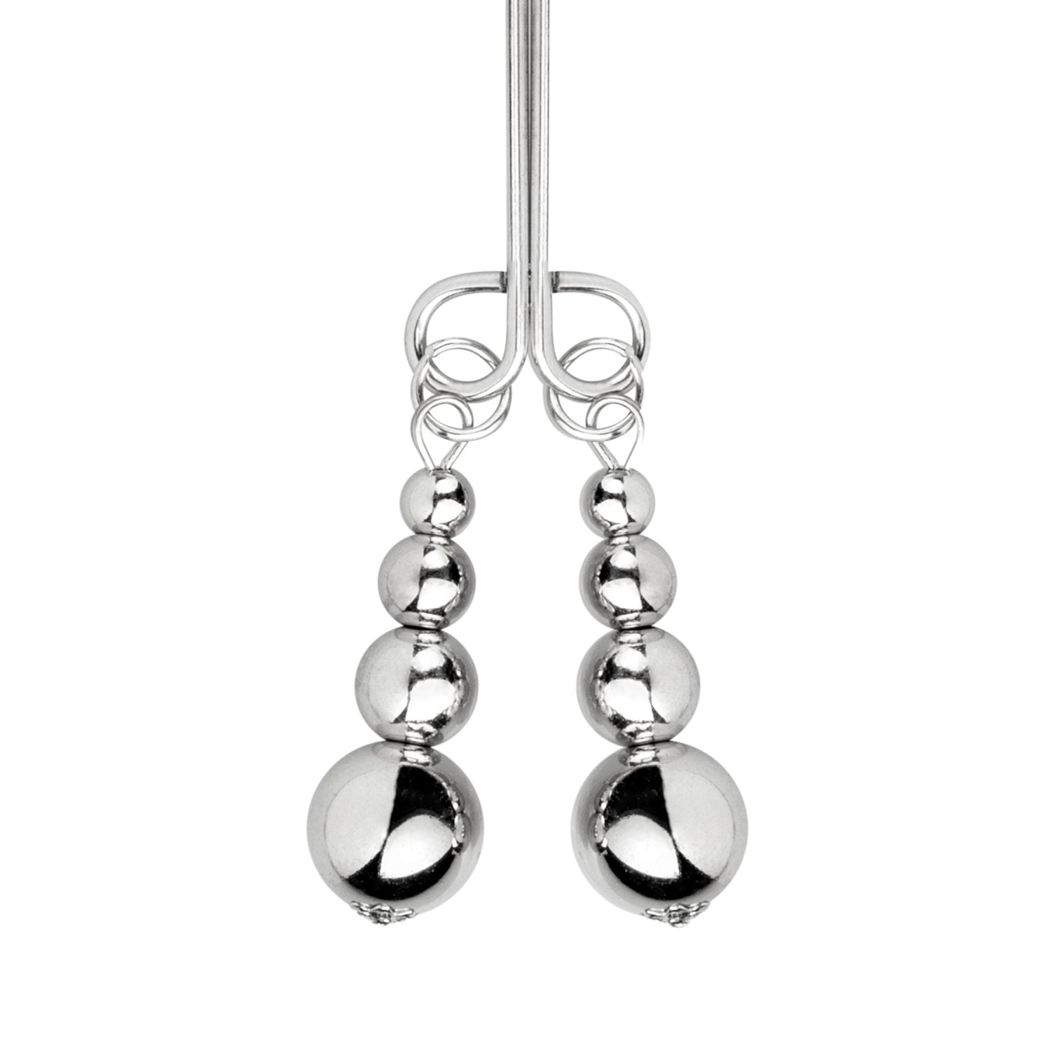 Bedroom Fantasies - Nipple and Clitoris Clamps - Silver