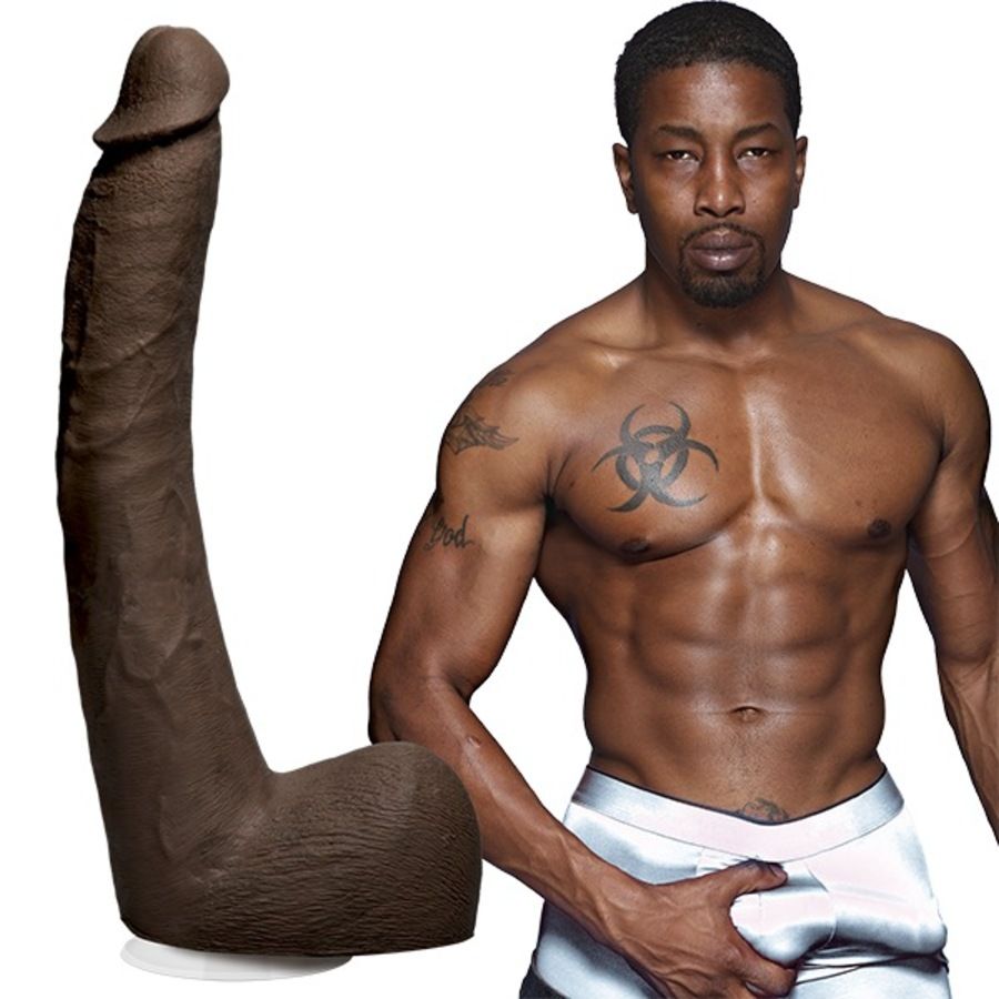Brown Doc Johnson Signature Cocks Isiah Maxwell lingerie