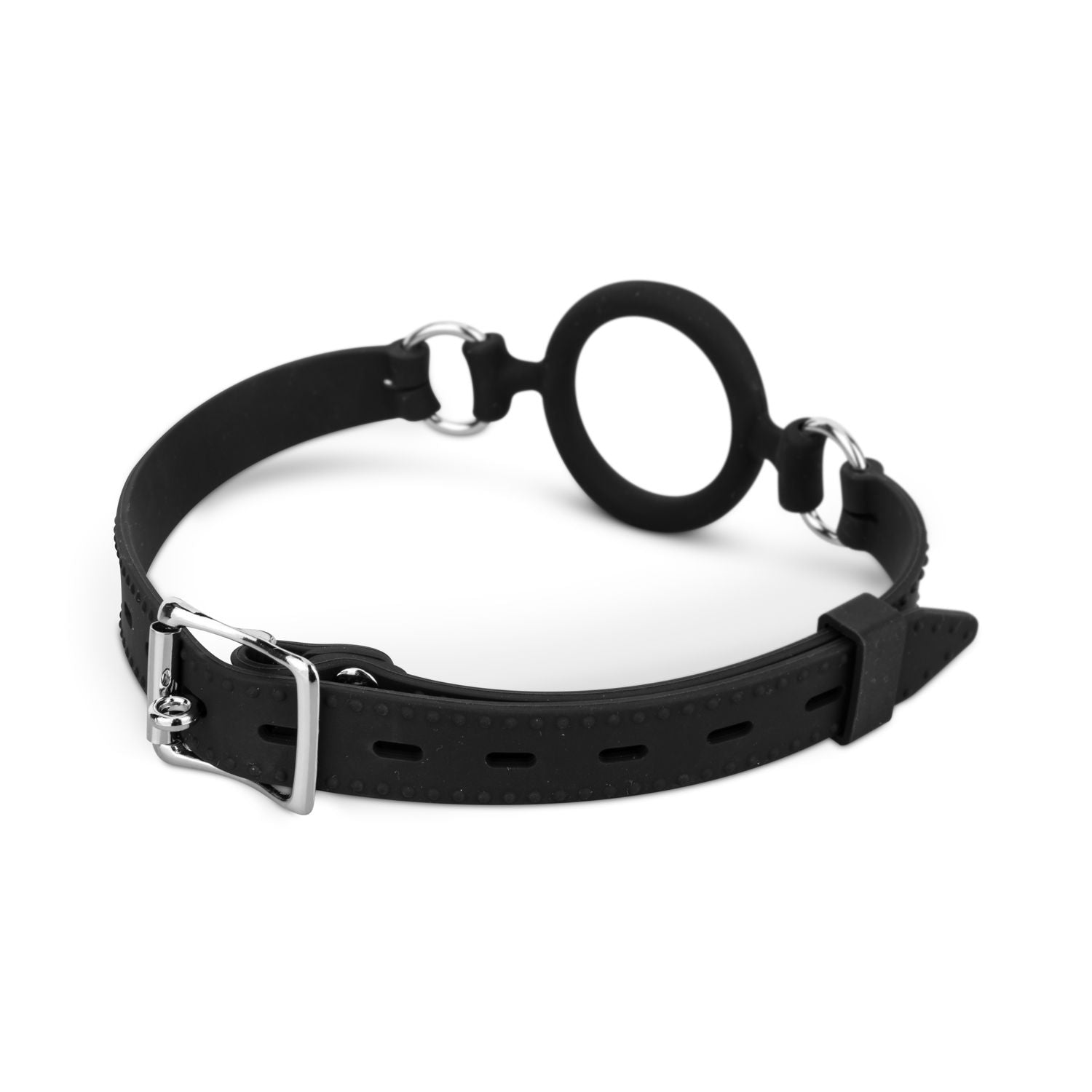 Bedroom Fantasies - Silicone O-Gag - Black