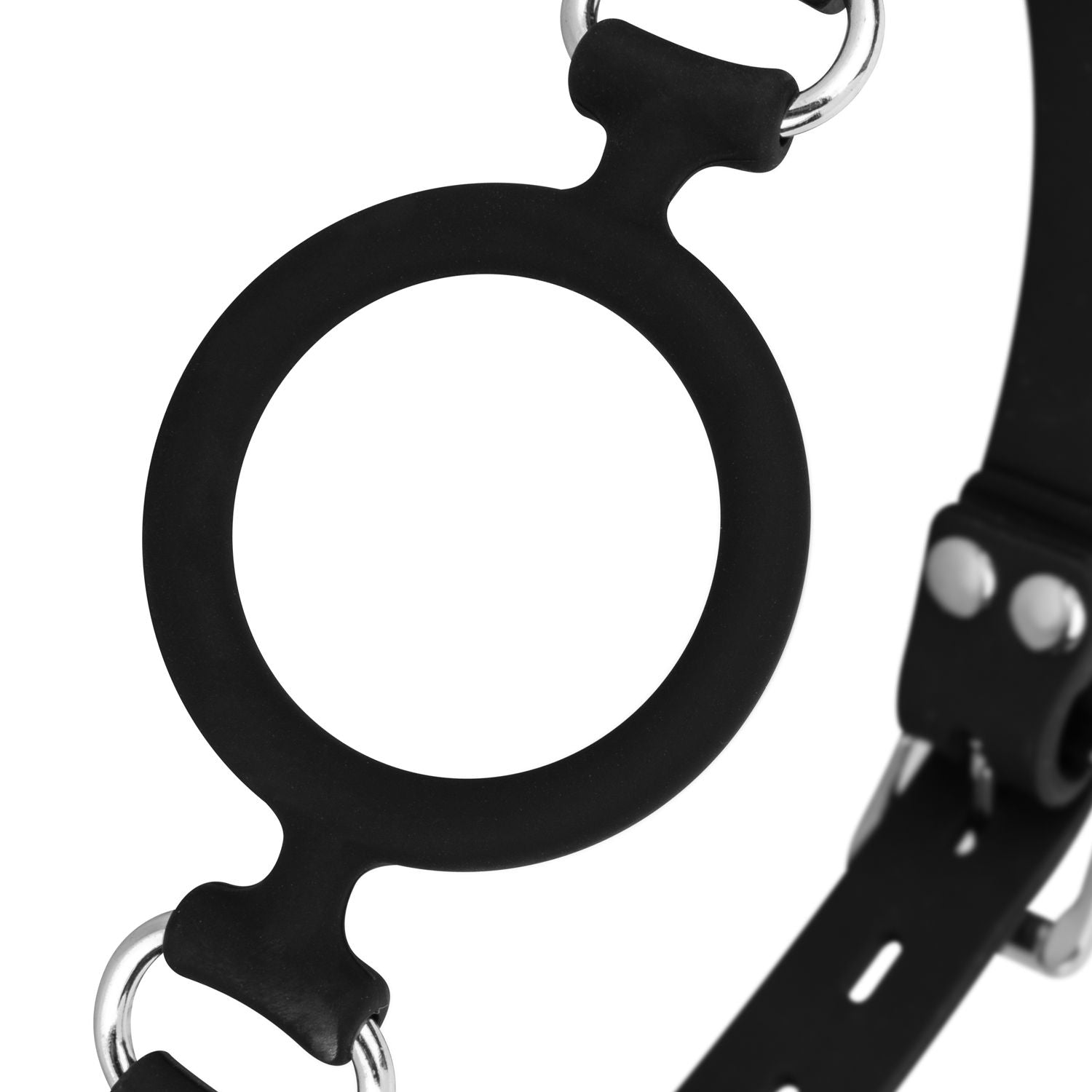 Bedroom Fantasies - Silicone O-Gag - Black