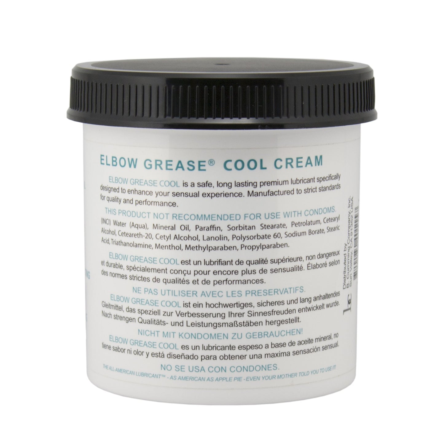 Elbow Grease - Cool Cream Jar - 443 ml