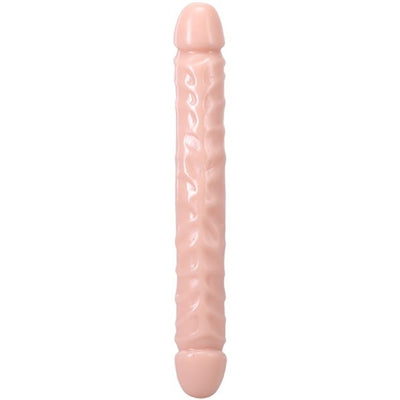 Cream Doc Johnson The Classic Double Dildo 30.5 cm dildo