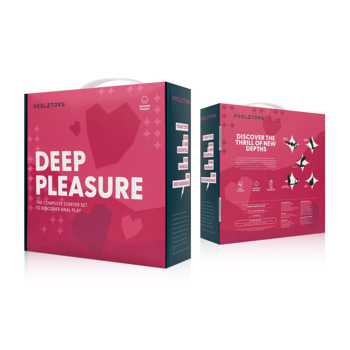 FeelzToys - Deep Pleasure - Beginner’s Set – Anal Douche