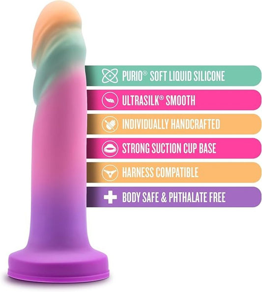 Blush Novelties - Avant Sunrise Gaze Sherbet Dildo - Various Colors