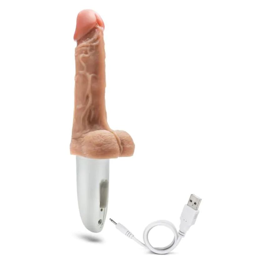 Blush Novelties - Dr. Hammer Thrusting Dildo - Beige