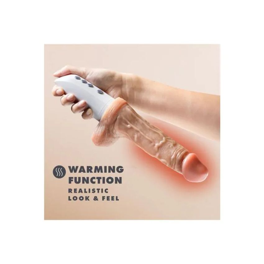 Blush Novelties - Dr. Hammer Thrusting Dildo - Beige