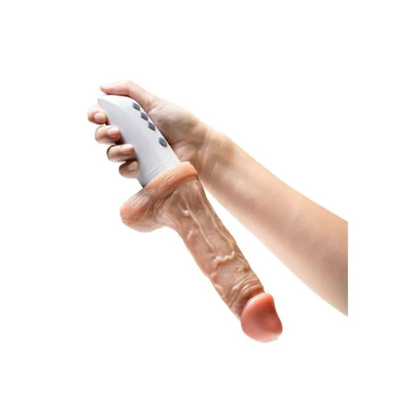 Blush Novelties - Dr. Hammer Thrusting Dildo - Beige