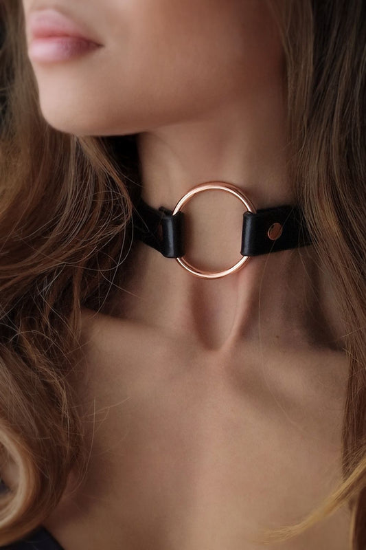 Rosy Gold - Choker - Black