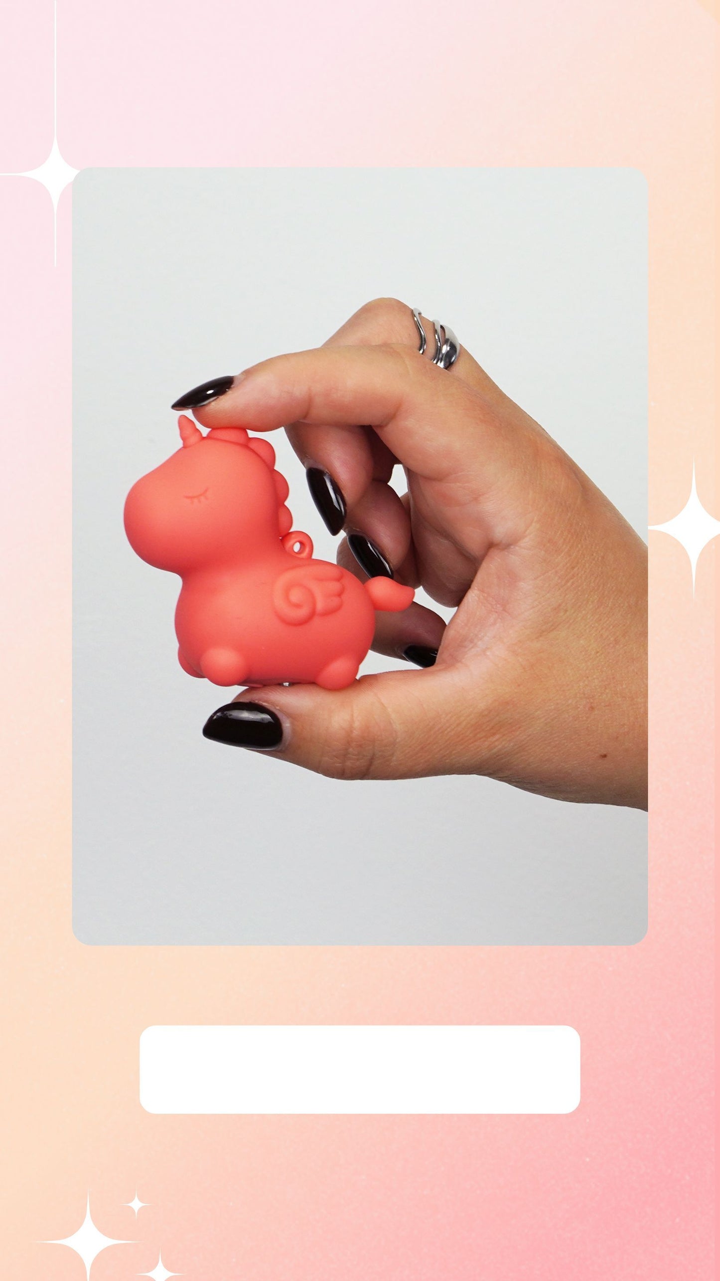 Unihorn - Mini Peachy Pony Vibrator – Mini Vibrator