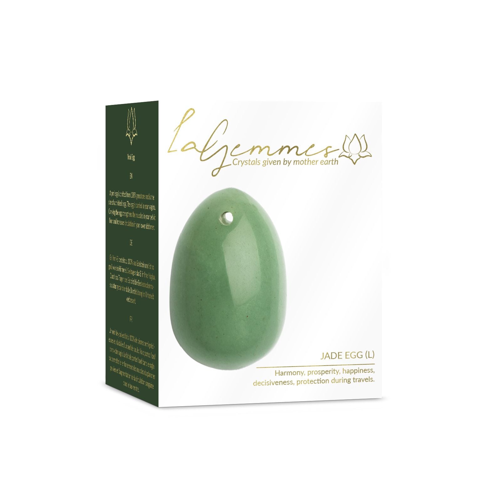 La Gemmes - Rose Quartz Yoni Egg (S)