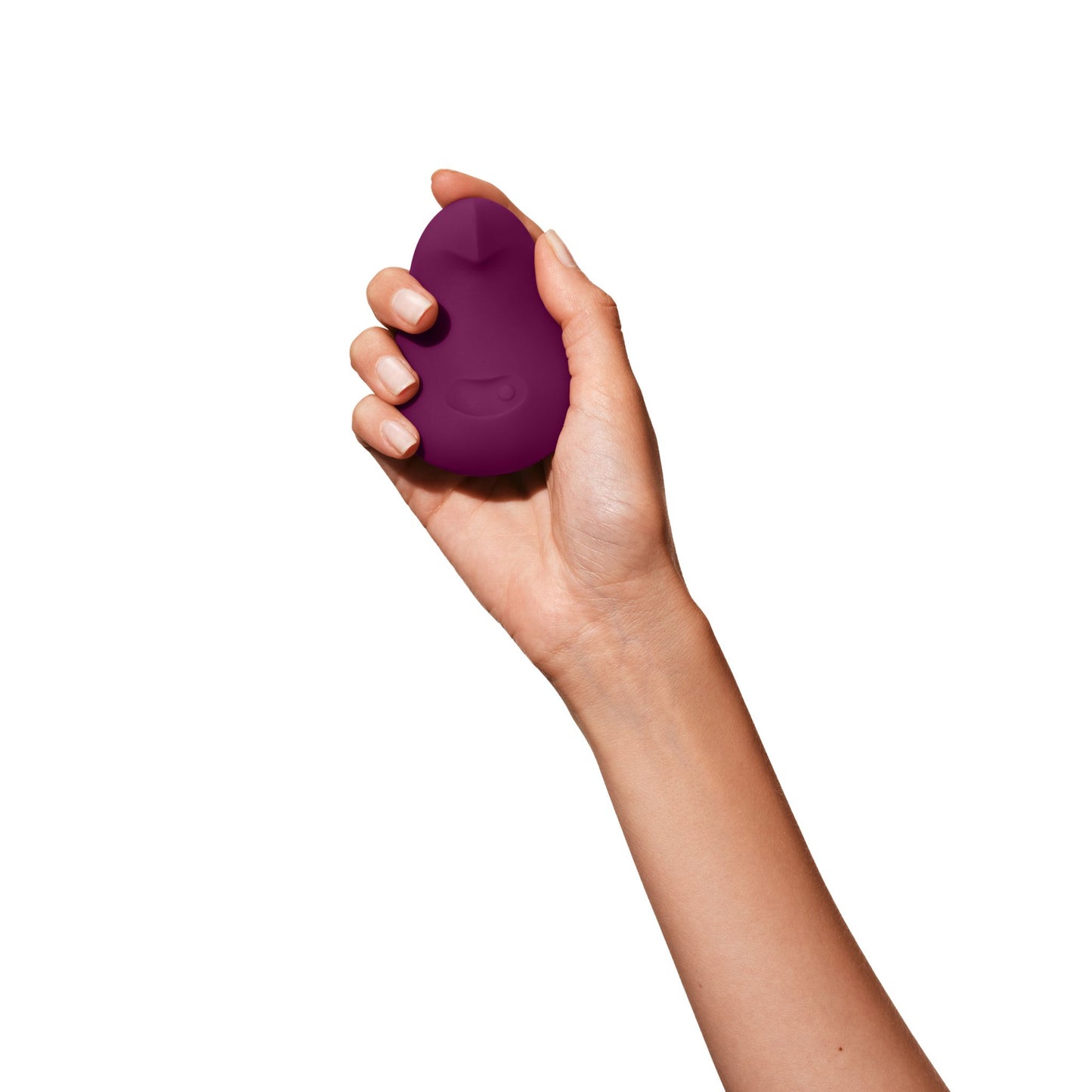 Dame - Pom Flexible Vibrator - Dark Red