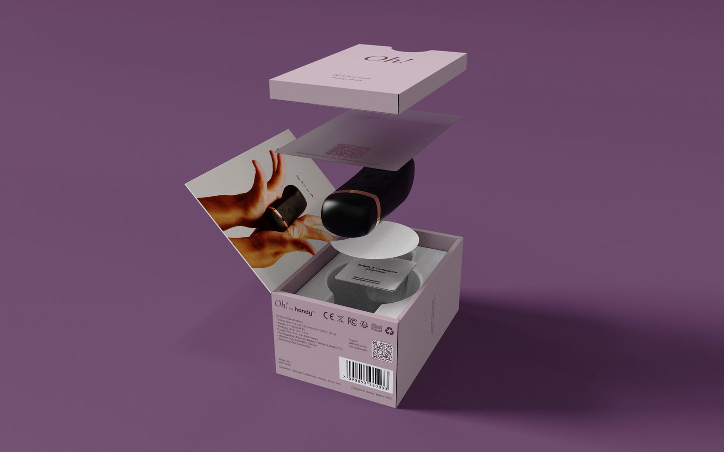 Handy - The Oh! Vibrator – Clitoral Vibrator