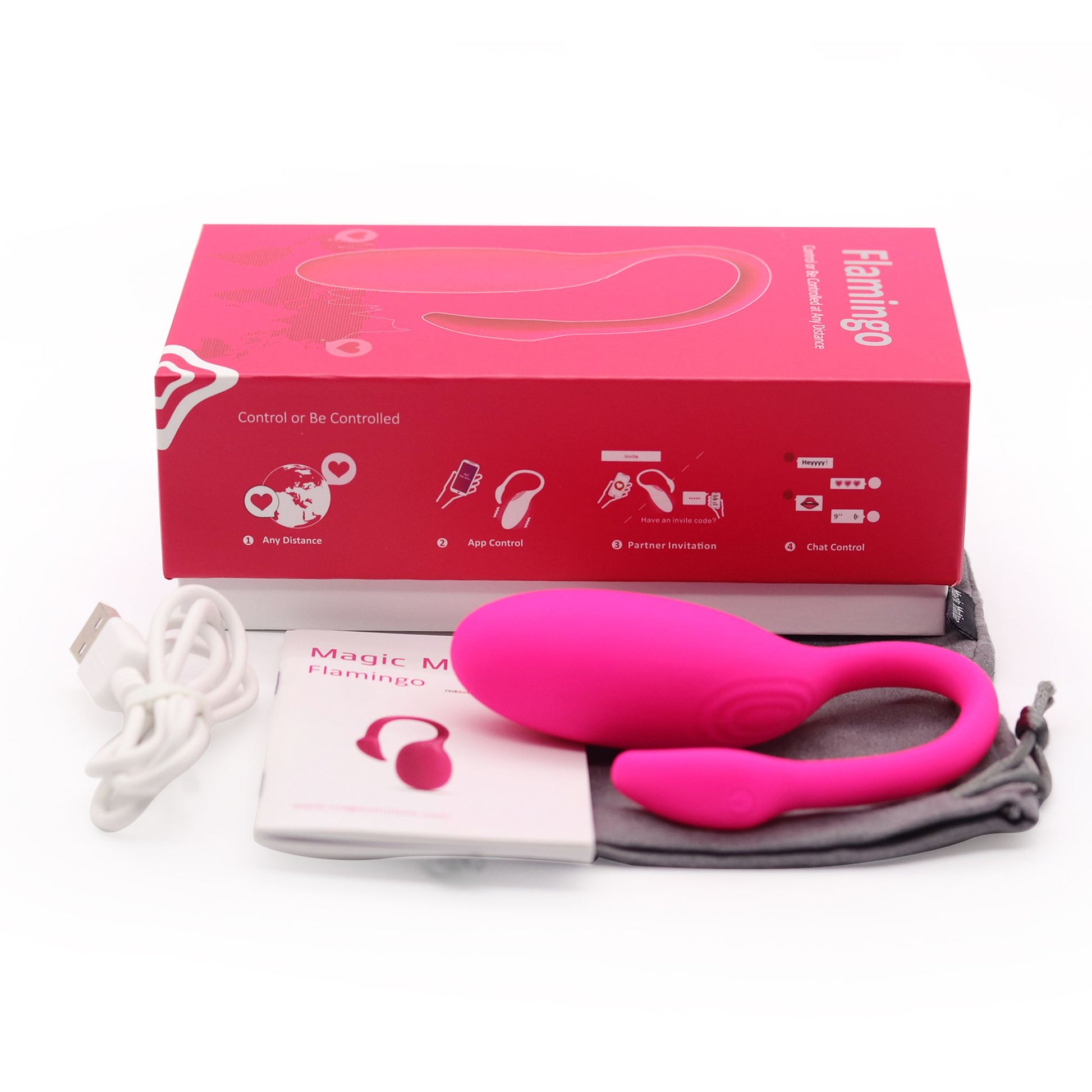Magic Motion - Flamingo Vibrating Egg