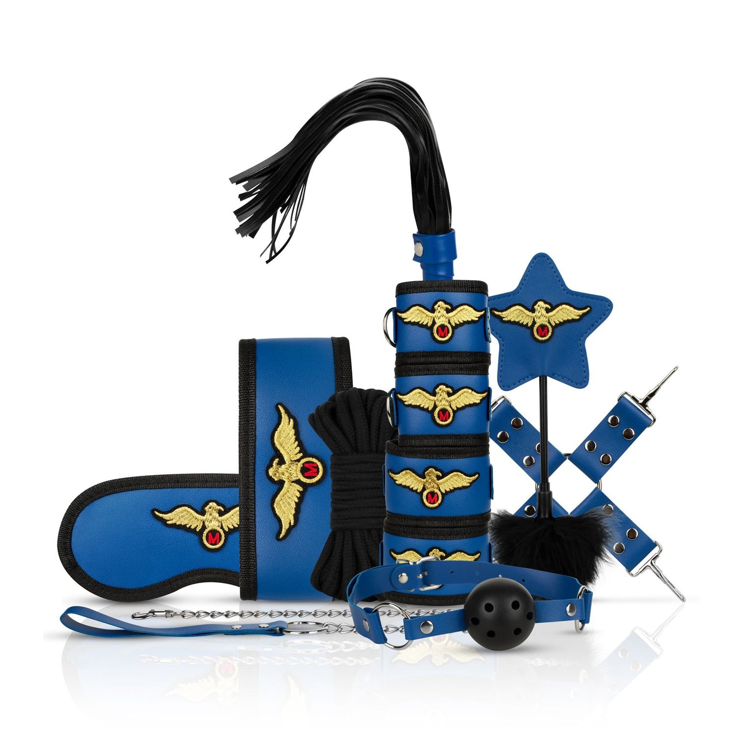 Pilot's Passion - 11-Piece SM Set – Bondage Kit