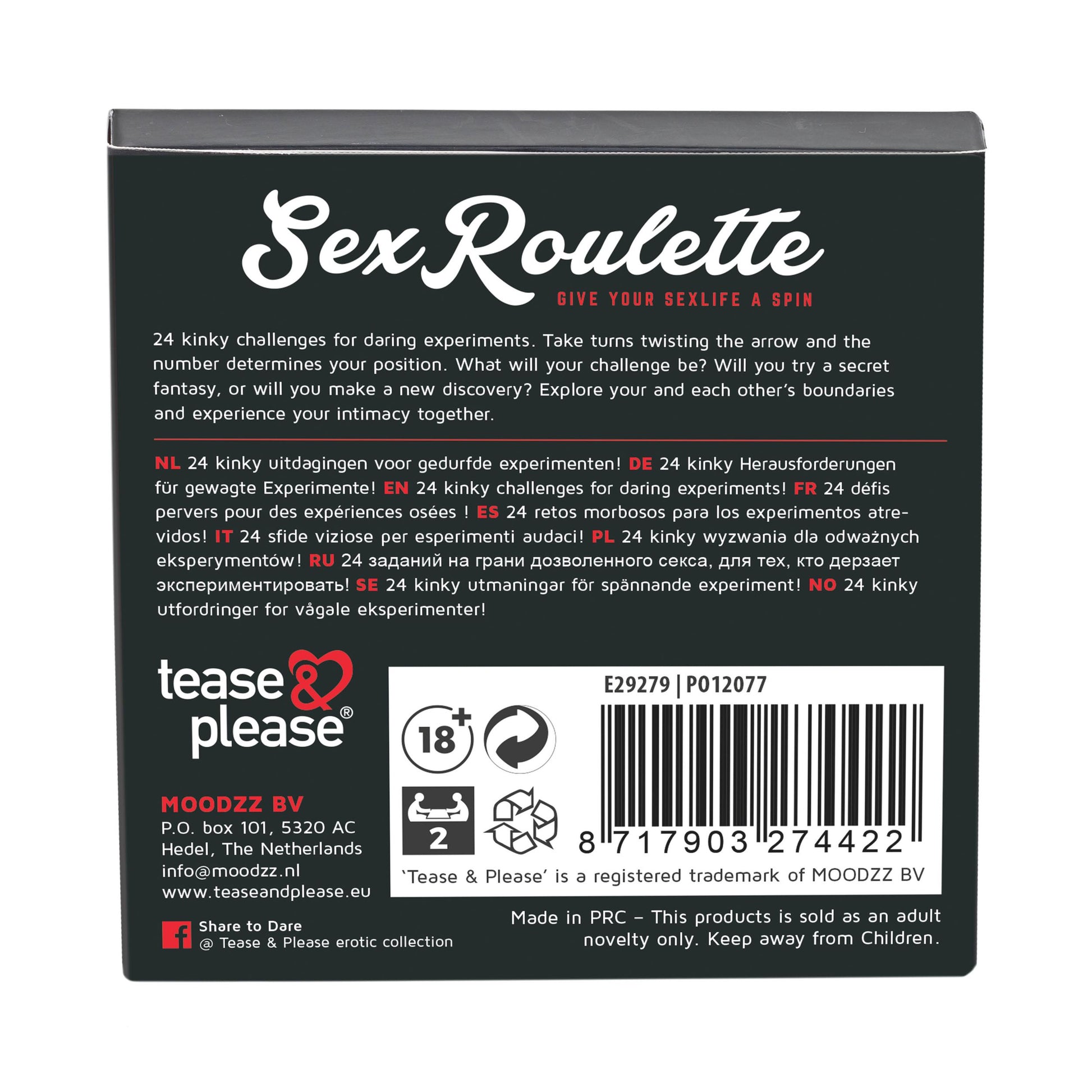 Sex Roulette Kinky | Tease & Please