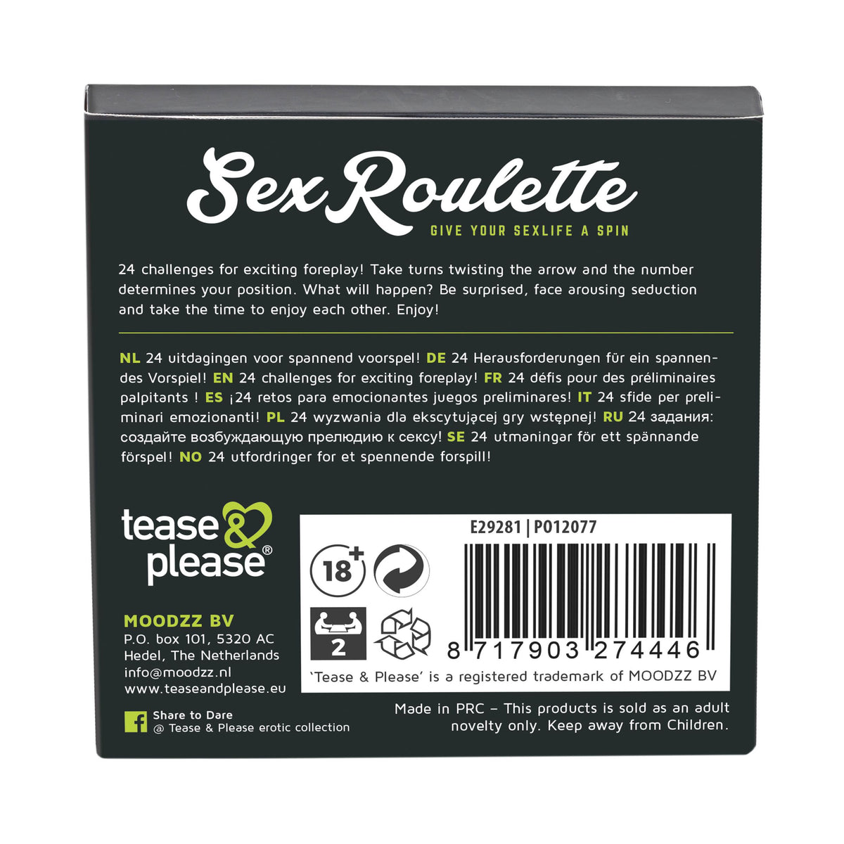 Sex Roulette Foreplay | Tease & Please