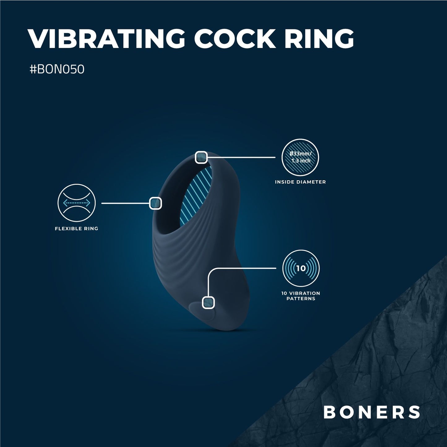 Boners - Vibrating Cockring