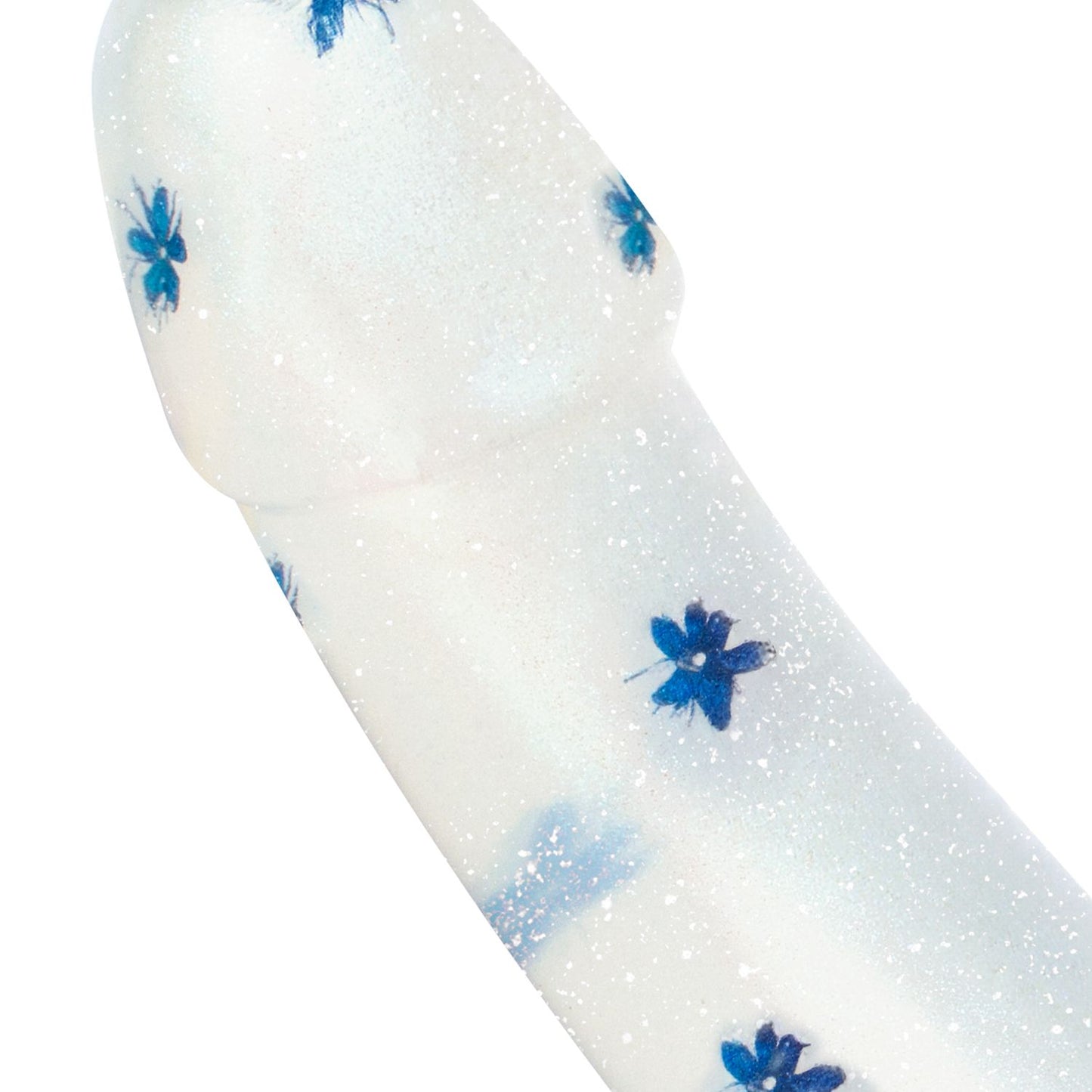 Dildo Coleção Blossom Bliss – Design Azul Brilhante 19 cm