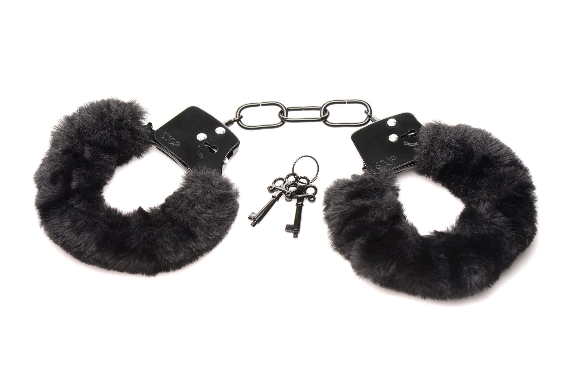 XR Brands Cuffed in Fur Handcuffs | Master Series