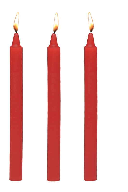 XR Brands - Fire Sticks Fetish Drip Candles - Red – Massage Candle
