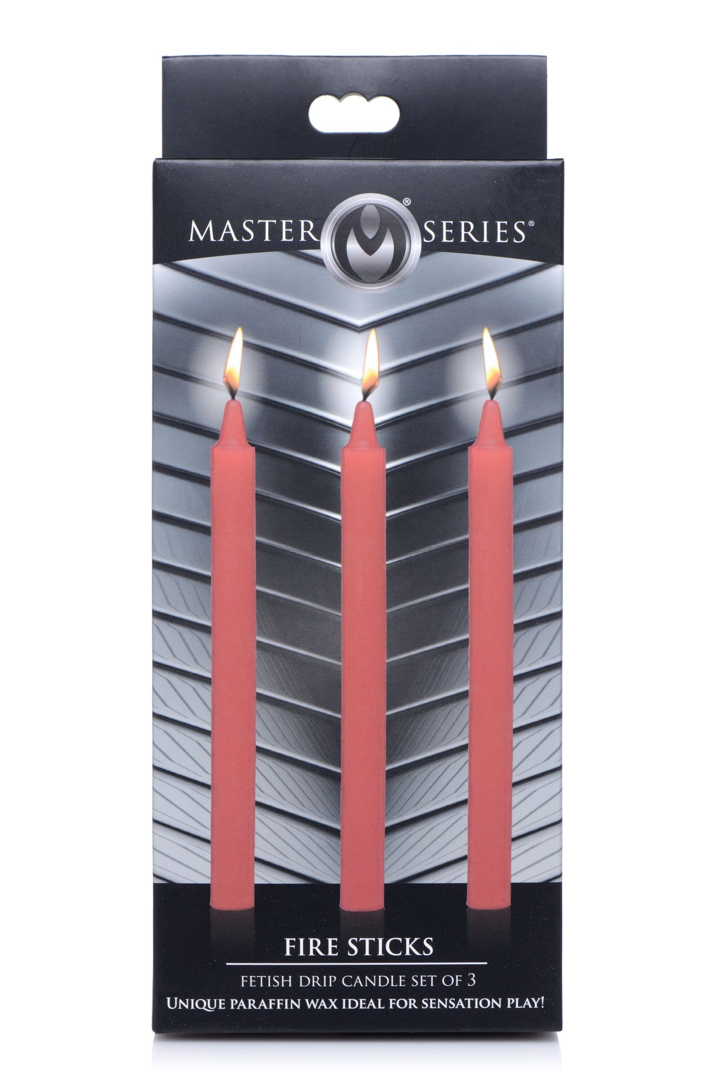 XR Brands - Fire Sticks Fetish Drip Candles - Red – Massage Candle