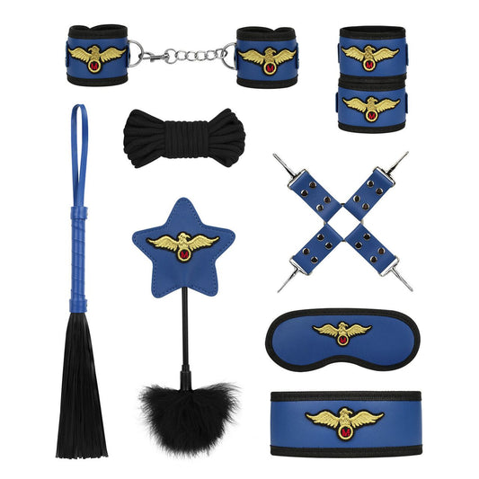 Pilot's Passion - 11-Piece SM Set – Bondage Kit
