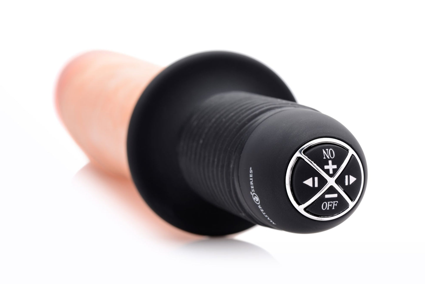 Master Series - Onslaught 13 Mode XL Flesh Dildo - Beige – Vibrating Dildo