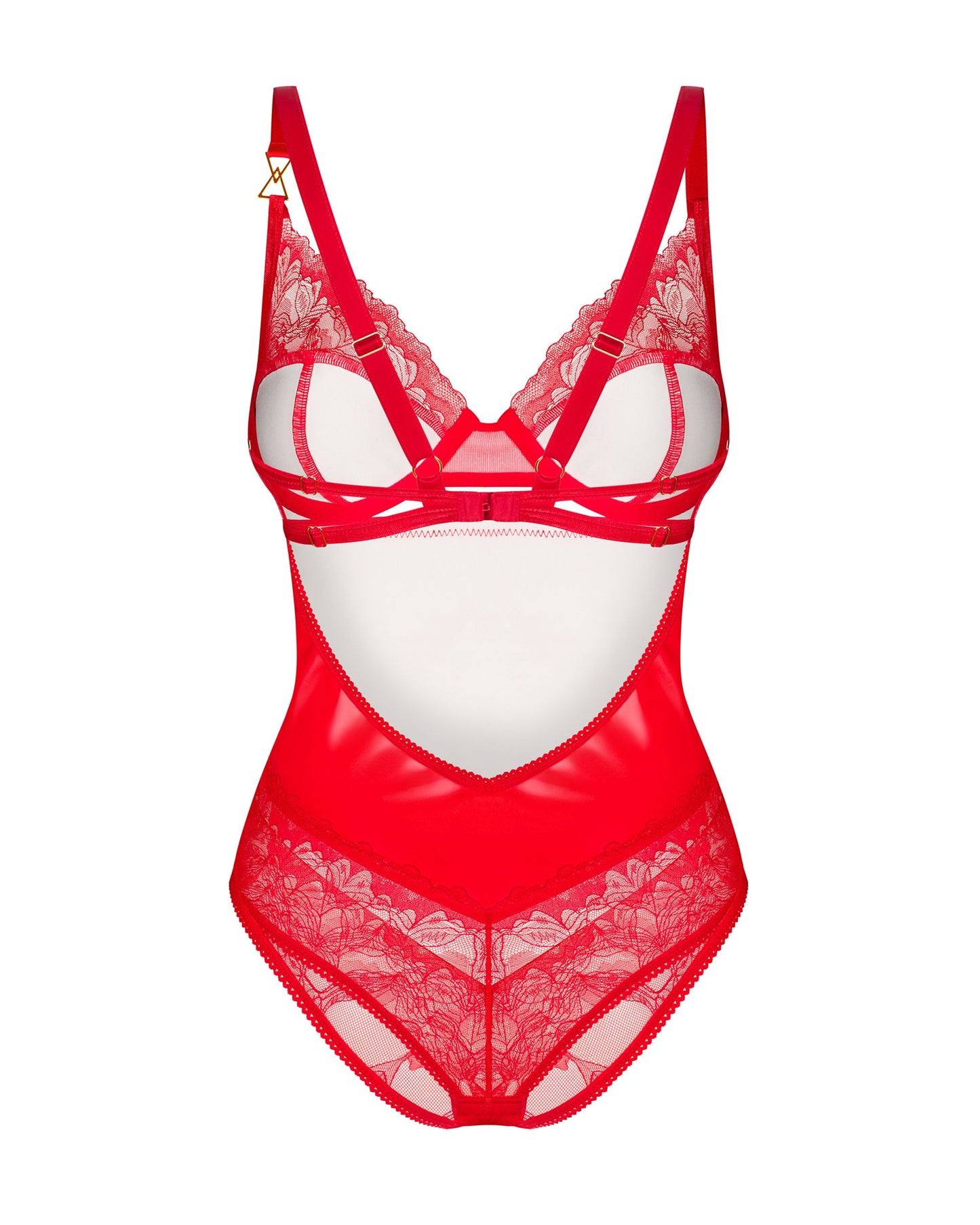 Obsessive - Aliosa Teddy - Red – Teddy Lingerie