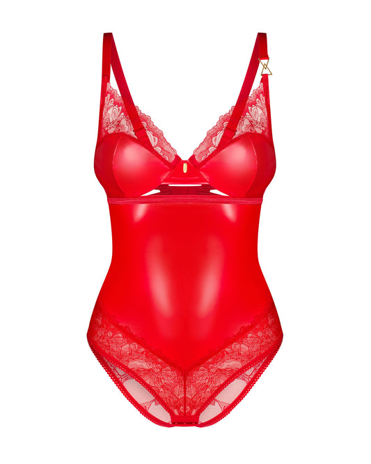 Obsessive - Aliosa Teddy - Red – Teddy Lingerie